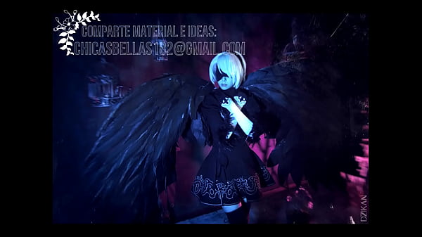 2b nier automata cosplay disharmonica