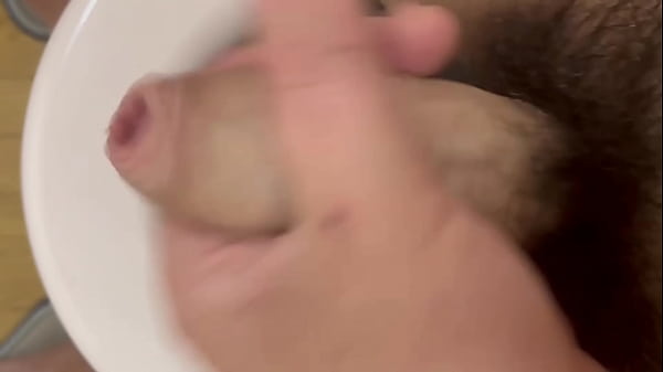masturbating in the toilet
